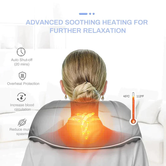 Massajador Shiatsu Multiuso 👐💆♂️