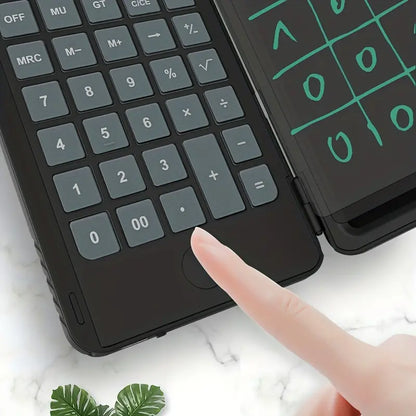 Calculadora LCD com Bloco de Notas ✏️