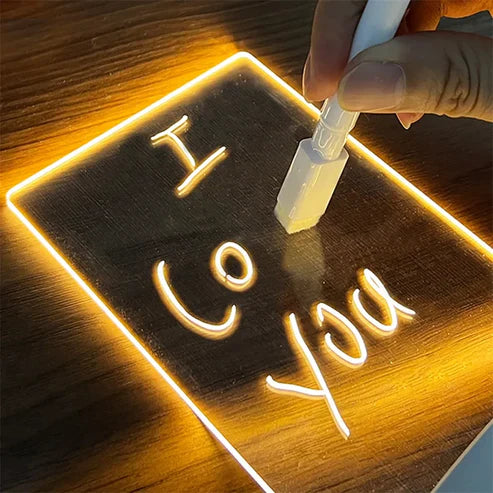 Quadro de Notas LED ✏️💡