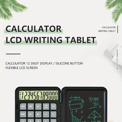 Calculadora LCD com Bloco de Notas ✏️
