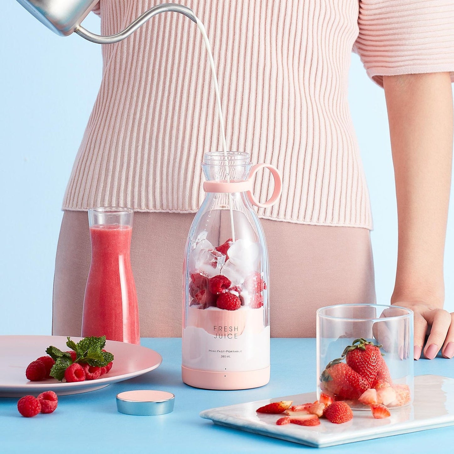 Blender Bottle Portátil 🍓🥤